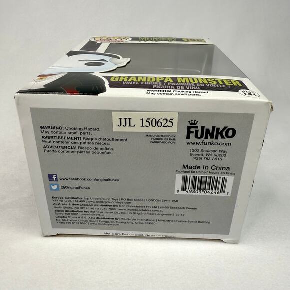 Funko Pop The Munsters Grandpa 198 - Picture 6 of 6